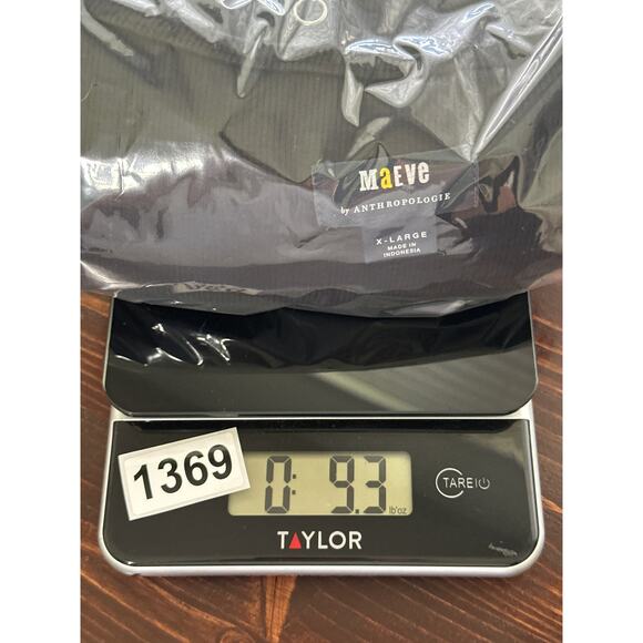 Maeve by Anthropologie Ultra Soft Ribbed Long Sleeve Henley Snap Shirt XL Black - Picture 10 of 10